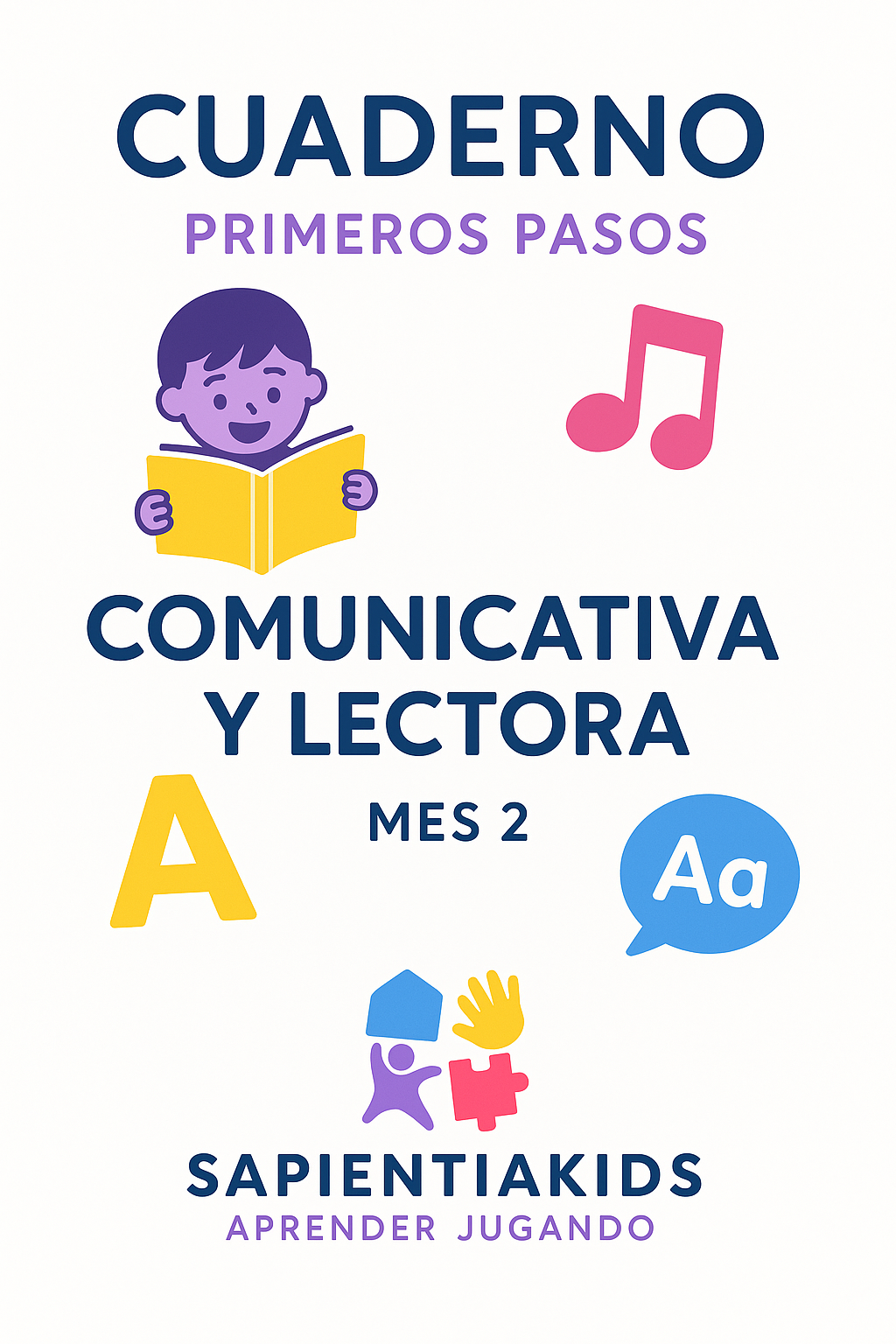 Portada del cuaderno de actividades - Mes 2